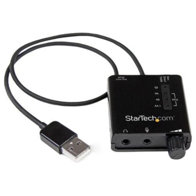 Image of Startech scheda audio esterna adattatore audio stereo usb con audio digitale spdif
