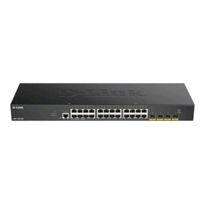 D-link dgs-1250-28x switch di rete gestito l3 24 x 10/100/1000 + 4 x 10 gigabit sfp+
