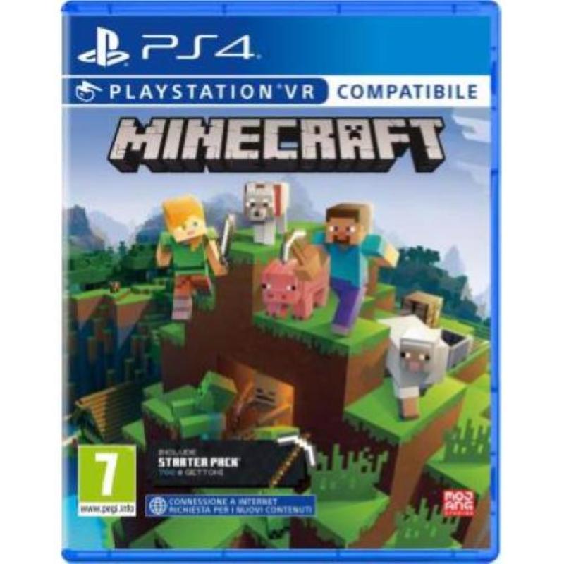 Image of Gioco sony per ps4 playstation 4 minecraft starter collection