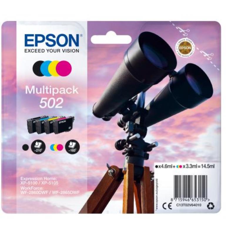Epson multipack 4-colori 502 cartuccia d`inchiostro