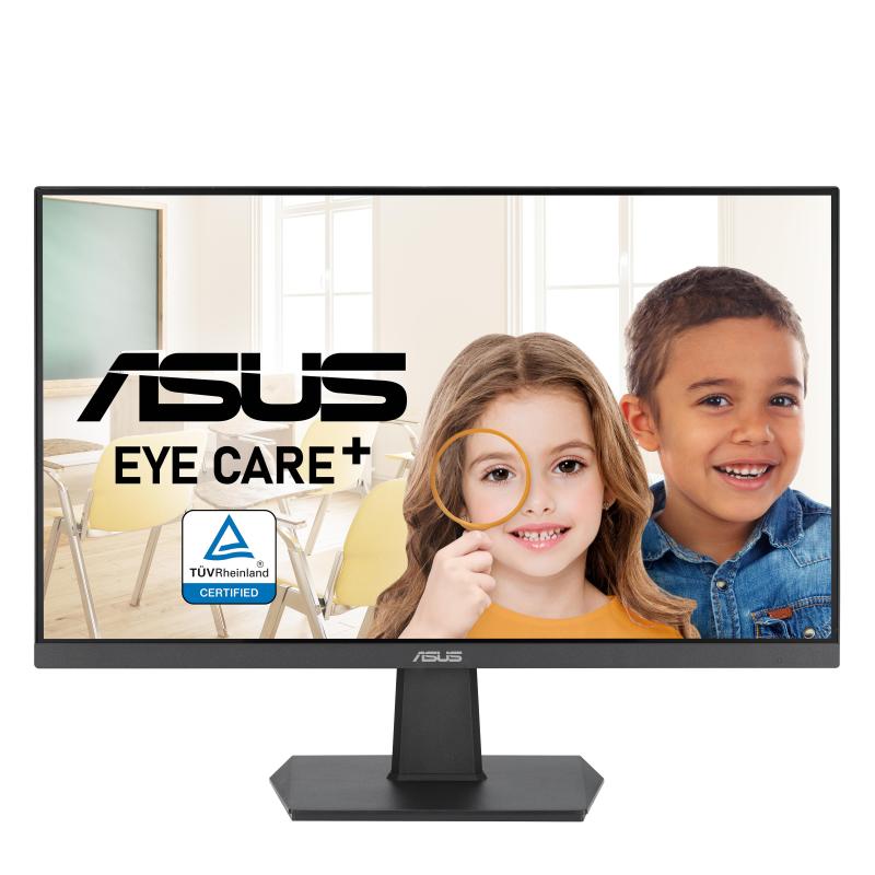 Image of Asus va27ehf eye care monitor gaming 27â? pollici, ips full hd, frameless, 100hz, adaptive-sync, 1ms mprt, hdmi, filtro luci blu, anti-sfarfallio, montabile a parete, nero