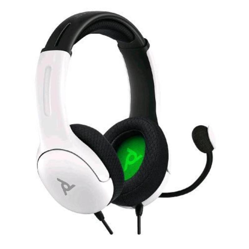 Image of Pdp gaming lvl40 xbox one cuffie con microfono gaming bianco nero