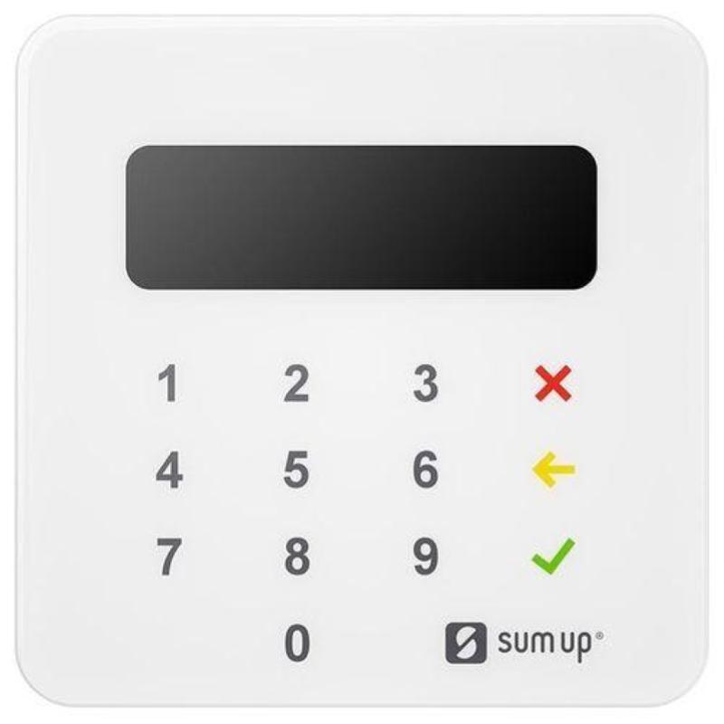 Sumup air dispositivo portatile per pagamento con carte e smartphone contactless nfc