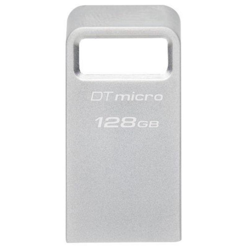 Kingston technology datatraveler micro chiavetta usb 128gb usb tipo a 3.2 gen 1 argento