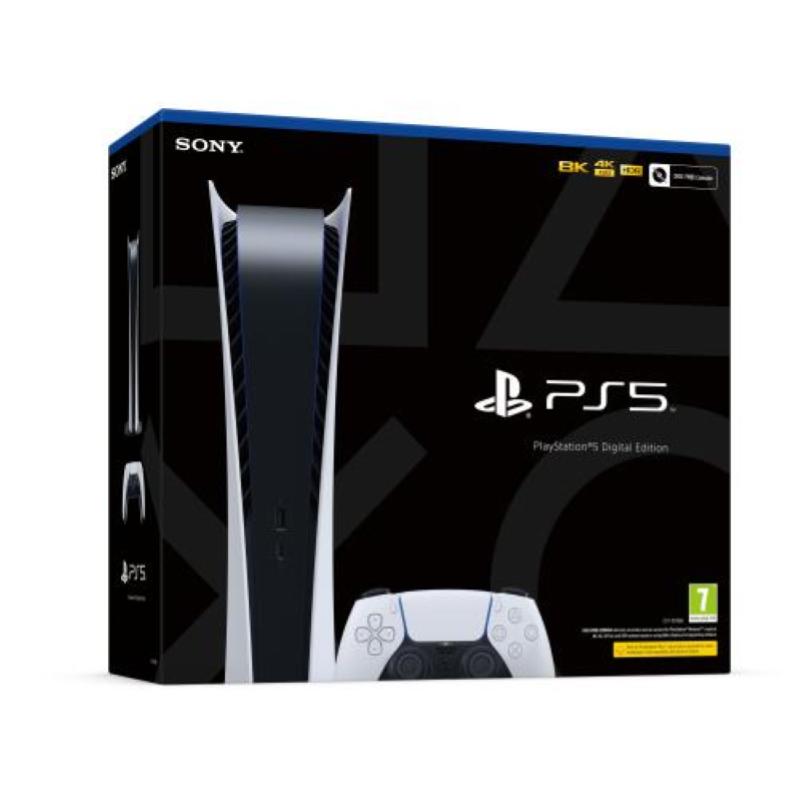 Console sony ps5 digital edition 825gb white