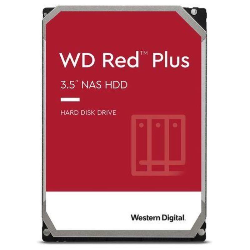 Image of Western di wd red plus nas hard drive wd120efbx hdd 12tb interno 3.5`` sata 6gb-s 7200 rpm buffer: 256mb