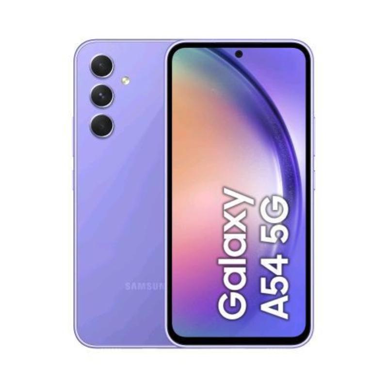 Image of Samsung a546 galaxy a54 5g dual sim 6.4 fhd+ super amoled octa core 128gb ram 8gb 5g italia awesome violet