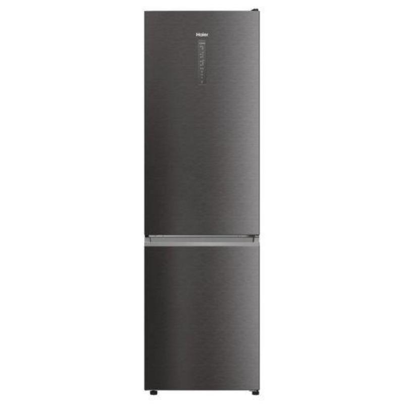 Image of Haier hdw3620dnpd frigorifero con congelatore libera installazione 377 litri classe d acciaio inossidabile