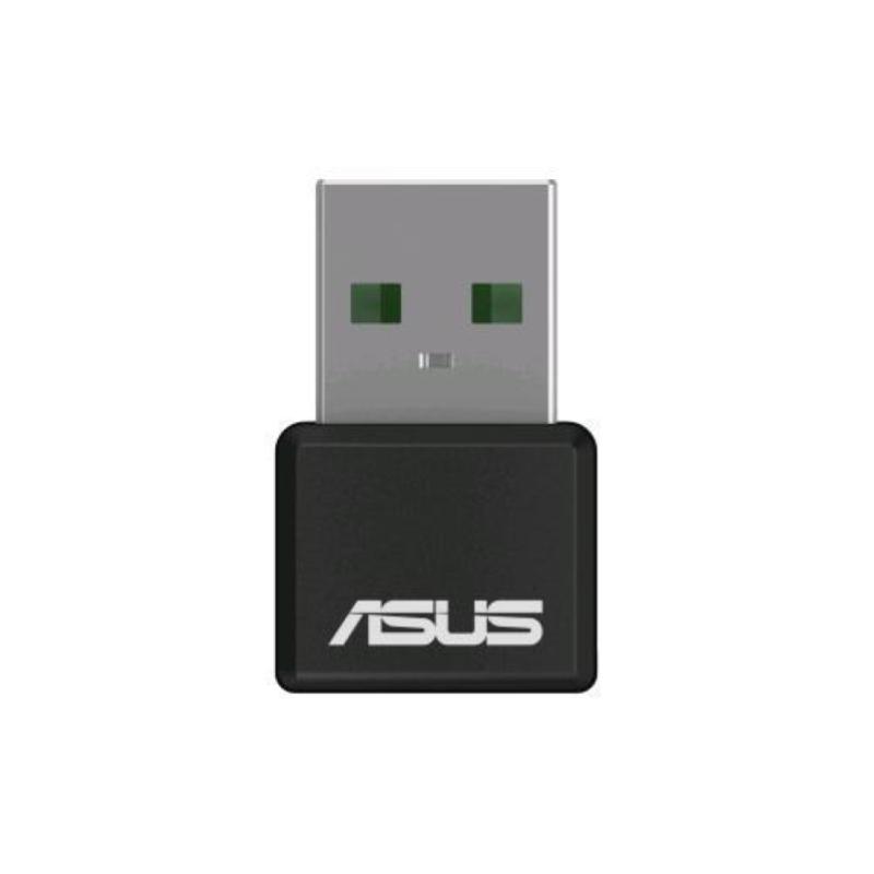 Image of Asus usb-ax55 nano adattatore ax1800 dual band wireless, wifi 6 usb, wpa3, mu-mimo, wifi 6, mu-mimo, ofdma, wpa3 compatibile con standard 802.11 a-g-n-ac, piu` piccolo al mondo, nero