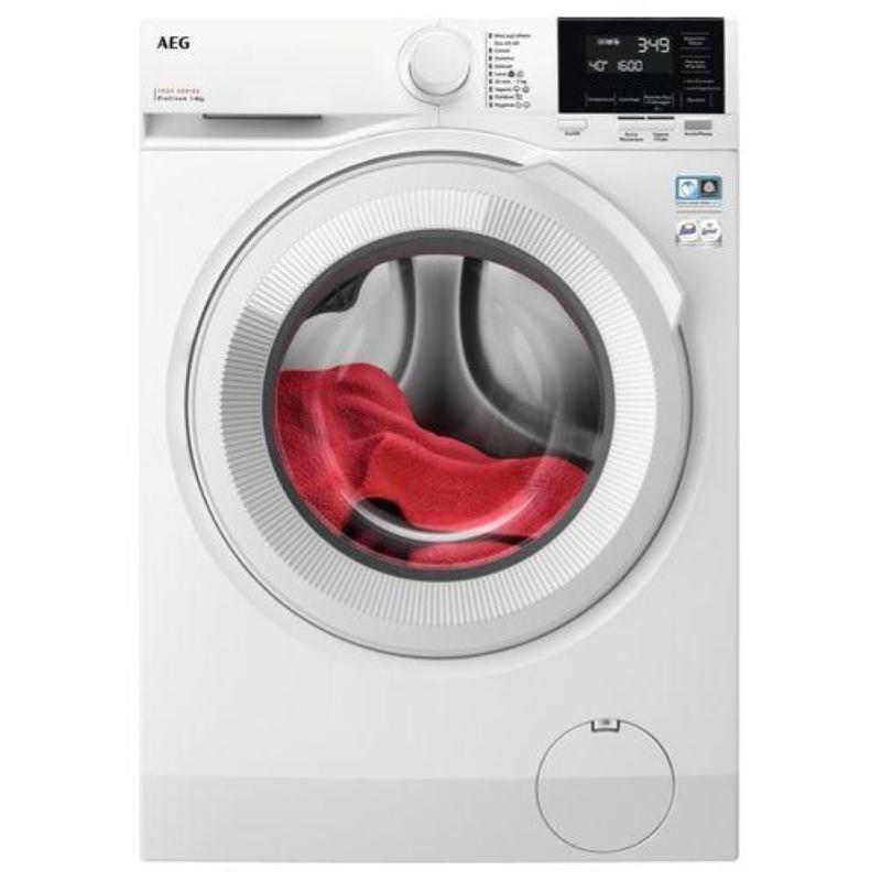 Image of Aeg lr7g86cw 7000 prosteam lavatrice a caricamento frontale 8 kg 1600 giri classe a bianco