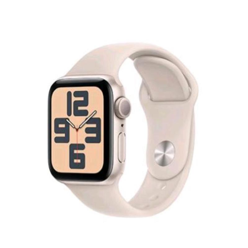 Image of Apple watch se 40mm gps cassa in alluminio galassia con cinturino sport galassia m-l