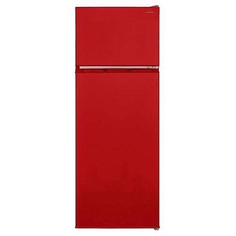 Image of Sharp sj tb01itxrf eu frigorifero doppia porta 213 litri classe energetica f rosso