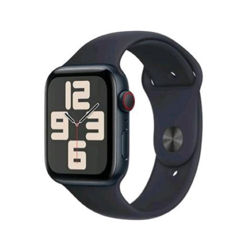 Apple watch se 2023 gps + cellular 44mm aluminium case mezzanotte con cinturino sport band mezzanotte m/l