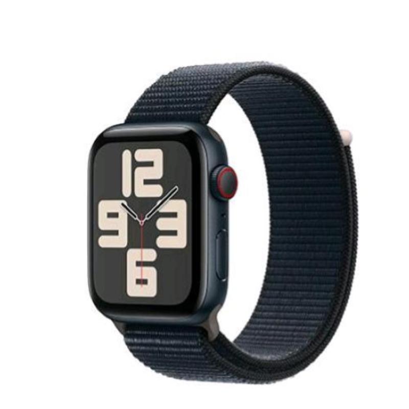 Image of Apple watch se 44mm gps + cellular cassa in alluminio mezzanotte e sport loop mezzanotte