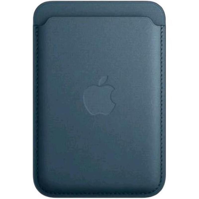 Image of Apple portafoglio magsafe inÂ tessuto finewoven per iphone blu pacifico ???????