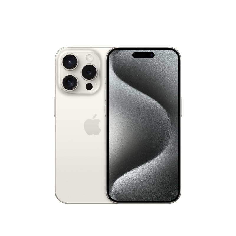 Apple iphone 15 pro 1tb 6.1`` titanio bianco italia