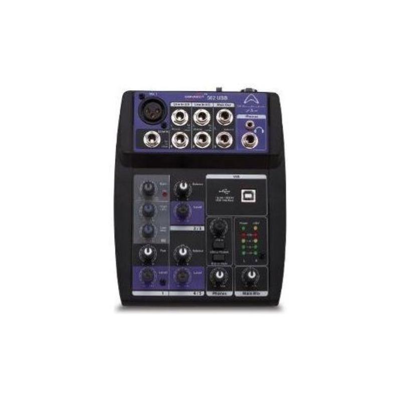 Image of Wharfedale mixer connect 502, usb, audio 5 canali con dsp e porta usb