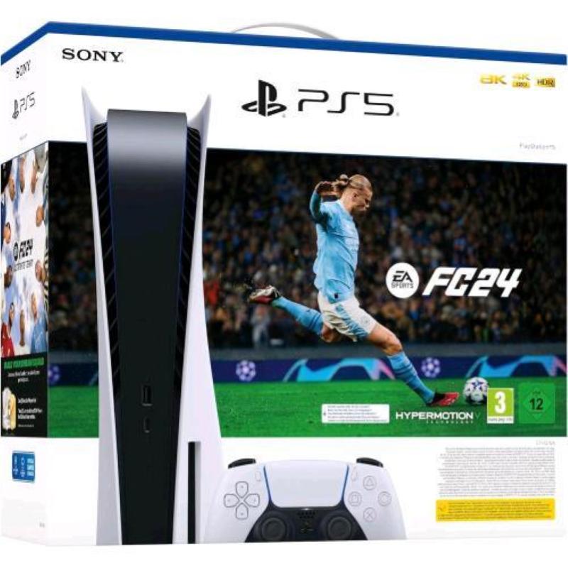 Sony Playstation 5 825GB Fc 24 Interactive Console Videogioco 