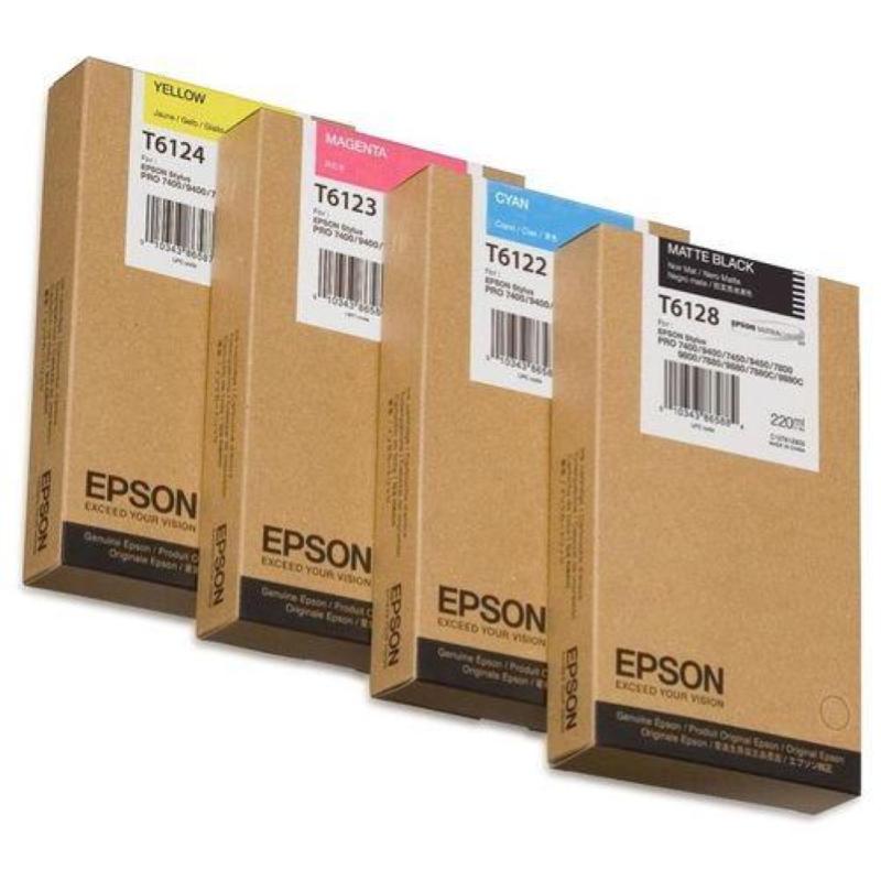 Image of Epson cartuccia di inchiostro inch 220ml ciano per stylus pro 74xx-94xx