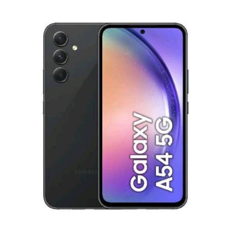 Image of Samsung a546 galaxy a54 5g dual sim 6.4 fhd+ super amoled octa core 128gb ram 8gb 5g vodafone italia awesome graphite