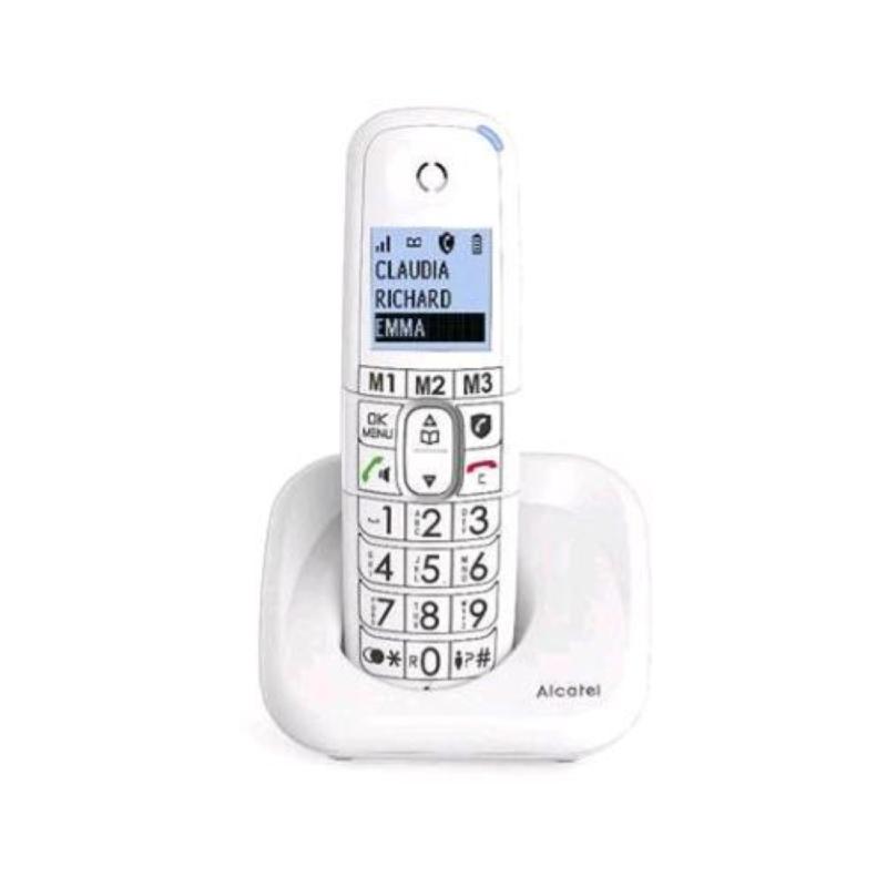 Image of Alcatel xl785 telefono analogico/dect identificatore di chiamata bianco