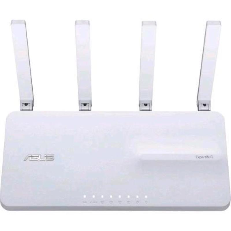 Image of Asus expertwifi ebr63 ax30000 router business dual-band wifi, sdn, vlan, dual wan, vpn, guest portal, free wifi, aiprotection pro, bianco