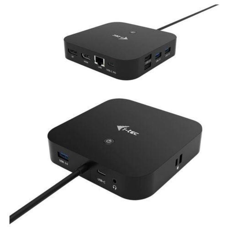 Image of I-tec usb-c hdmi dp docking station con power delivery 100w