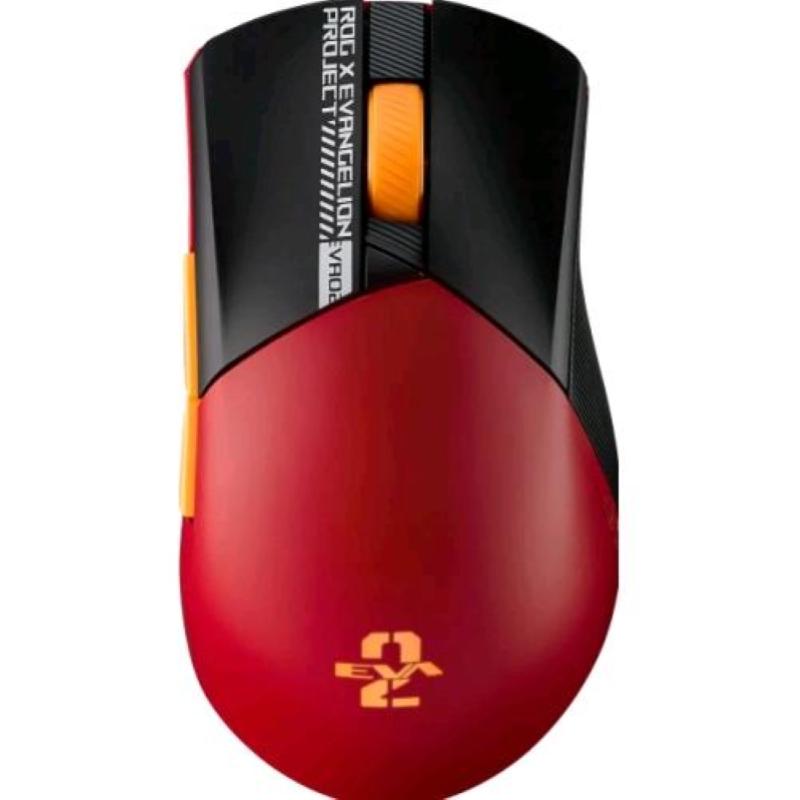 Image of Asus rog gladius iii wireless aimpoint eva-02 edition mouse mano destra rf wireless bluetooth usb type-a ottico 36000 dpi