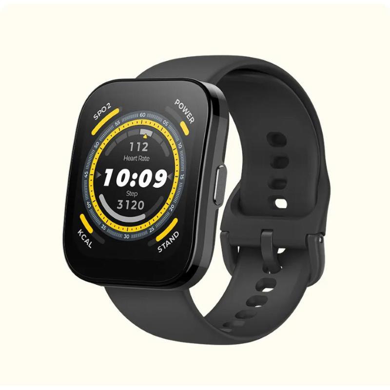 Smartwatch amazfit bip 5 w2215eu1n black 1,91 health fitness tracker sensore ppg spo2 sonno stress gps ip68 telefonate bt