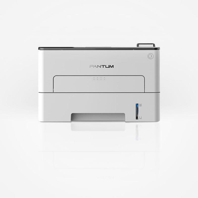 Image of Pantum p3300dw stampante laser b/n a4 wi-fi f/r lcd pcl ps3 nfc usb lan 33ppm toner in dotazione 1.000 pagine