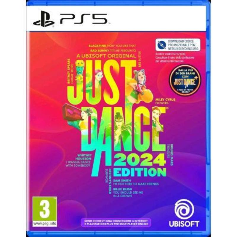 Image of Ubisoft videogioco just dance 2024 digital download per playstation 5