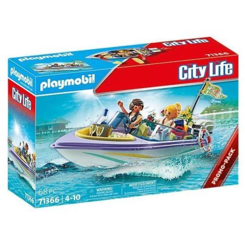 Image of Playmobil city life motoscafo degli sposi