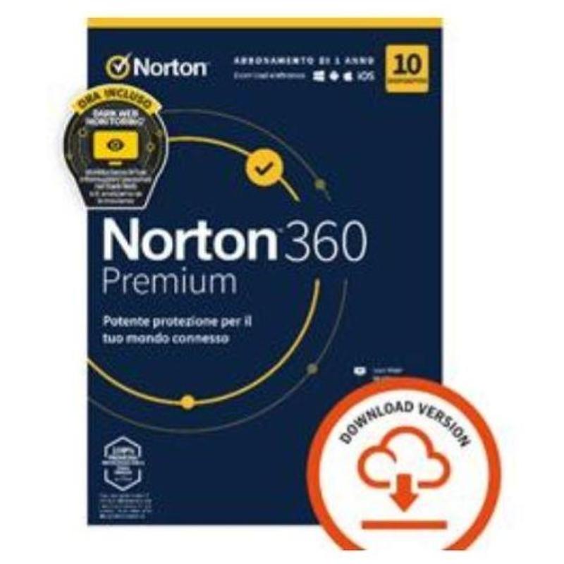 Image of Norton 360 prem2023-10d 12m 75gb-esd