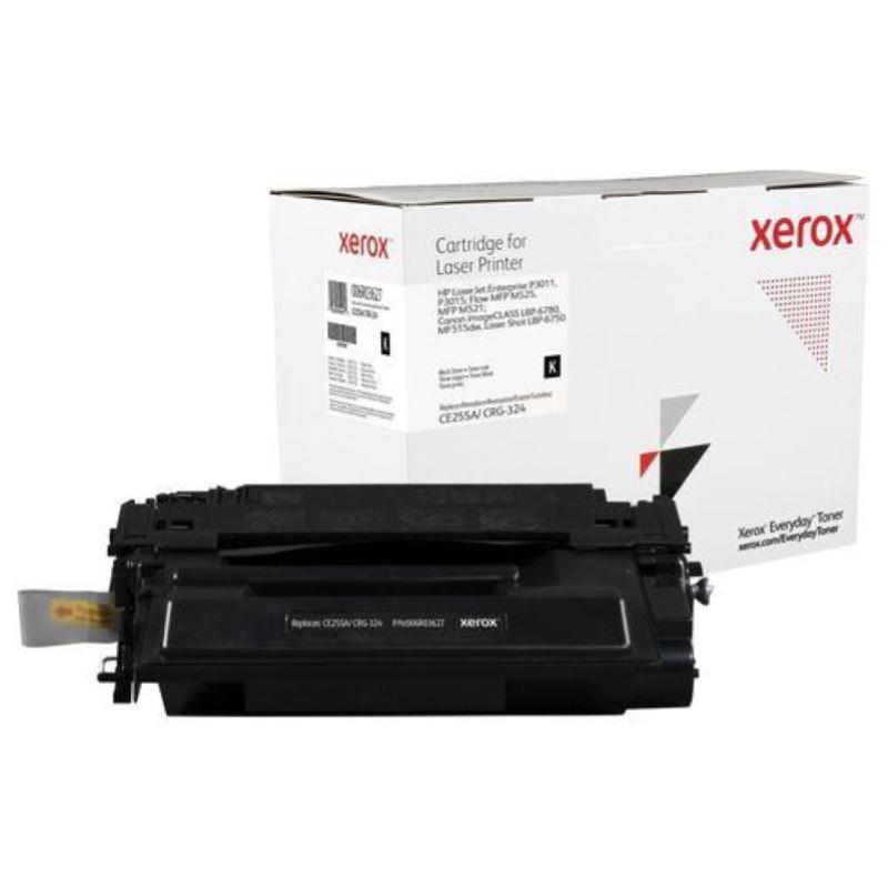 Image of Xerox toner everyday nero per hp ce255a-crg-324 6000 pagine