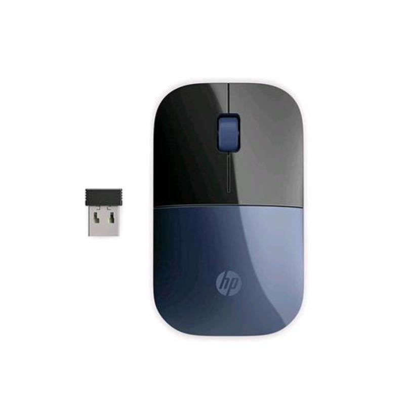 Hp z3700 mouse wireless 2.4ghz con ricevitore blu nero
