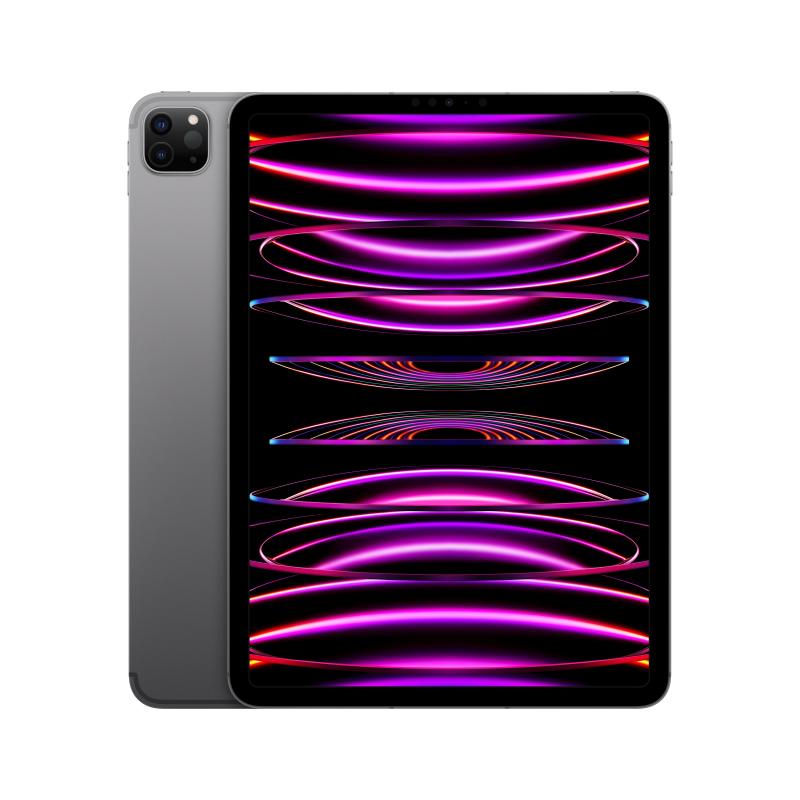 Image of Tablet apple ipad pro 11 (2022 4Â° gen.) wi-fi + cellular 256gb space grey mnye3ty/a