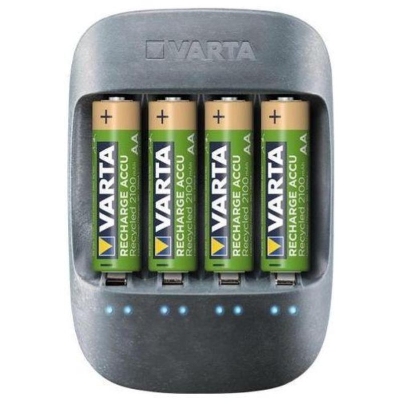 Image of Varta caricabatterie ricaricabili vuoto carica fino a 4 pile aa/aaa