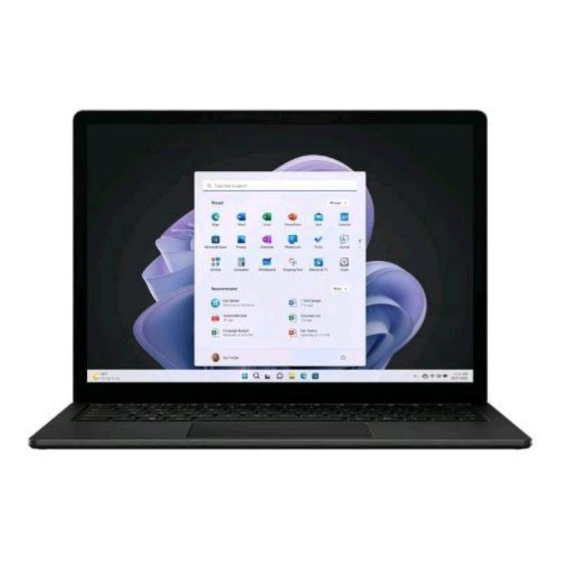 Image of Microsoft surface laptop 5 15 touchscreen 2496 x 1664 i7-1255u 1.7ghz ram 16gb-ssd 512gb nvme-iris xe graphics-wi-fi 6- italia black
