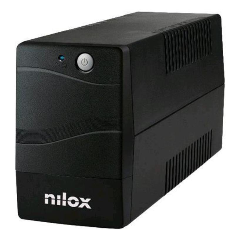 Image of Nilox nxgcli6001x5v2 premium line interactive gruppo di continuita` ups 420w 600va