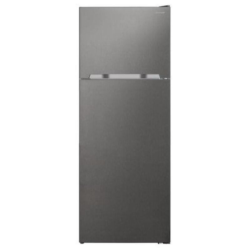 Image of Sharp sj te435m4p frigorifero doppia porta 435 litri classe energetica e pet inox