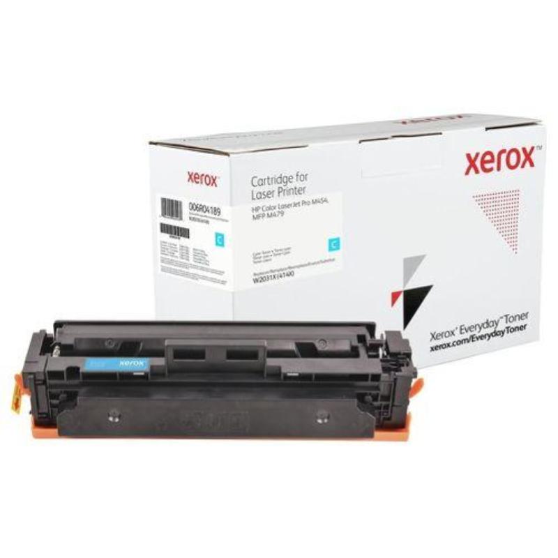 Image of Xerox everyday toner ciano ad resa elevata hp w2031x 6000 pagine