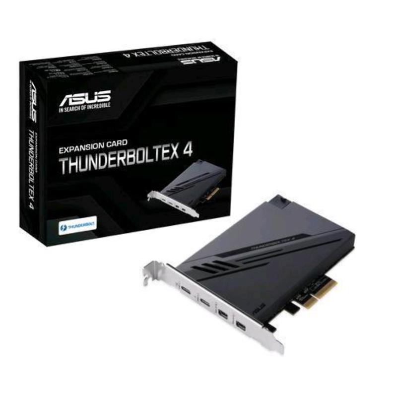 Asus thunderboltex 4 scheda di interfaccia e adattatore interno mini displayport pcie thunderbolt usb 2.0 usb 3.2 gen 2