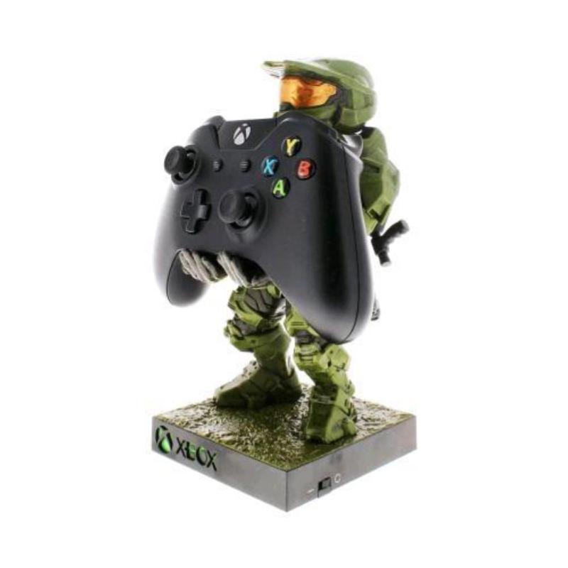 Exquisite gaming master chief infinite le cable guy supporto per controller/smartphone