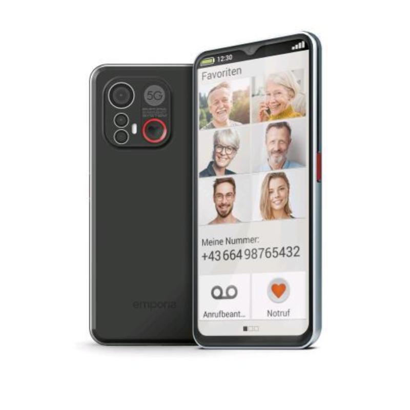 Image of Emporia smart.6 senior smartphone 5g 6gb 128gb 6.58`` sos