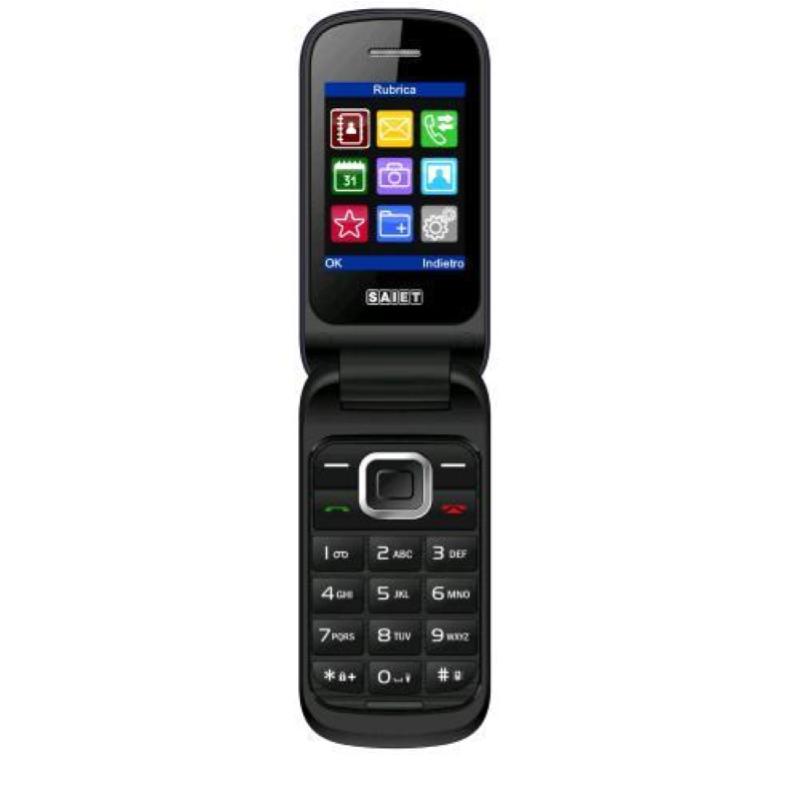 Image of Cellulare saiet candy nero senior phone