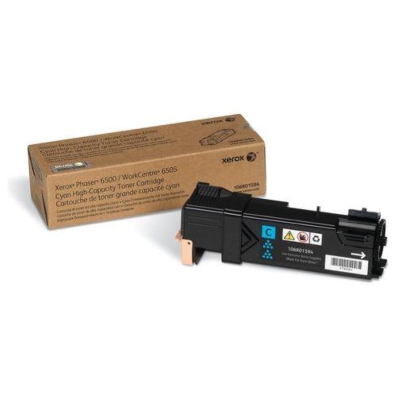 Image of Xerox 106r01594 toner ciano per phaser 6500/wc 6505 2.500pg