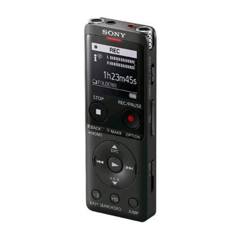 Image of Sony icd-ux570 registratore vocale stereo display oled riduzione rumori sottofondo memoria 4gb + slot microsd nero