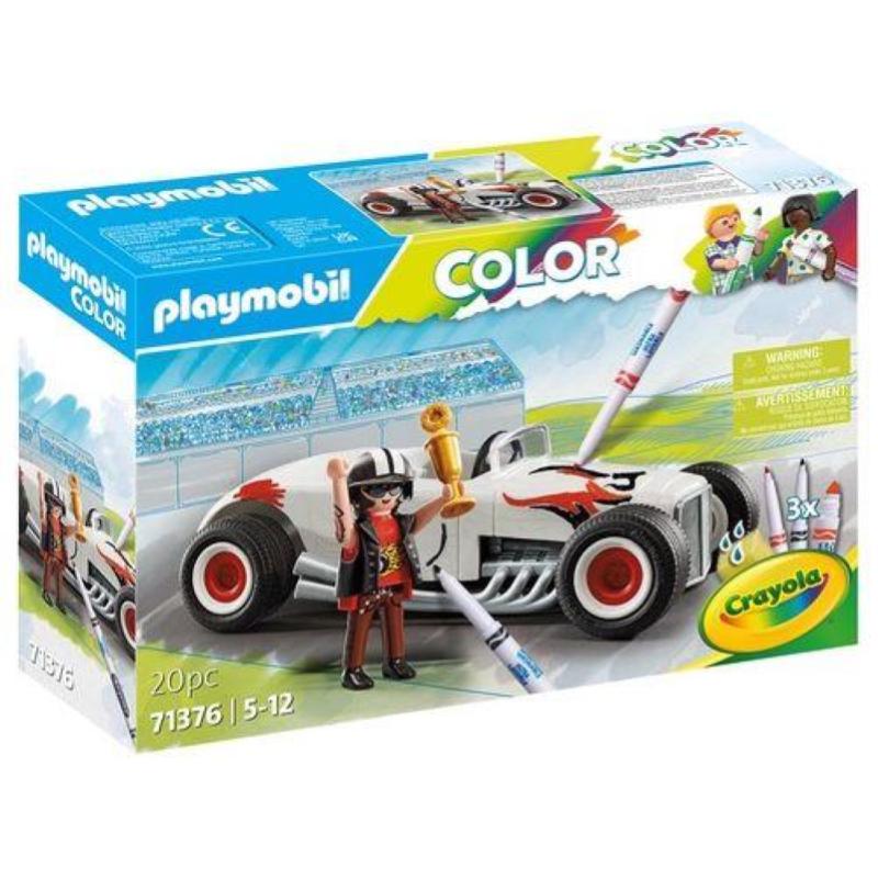 Image of Playmobil color auto da corsa