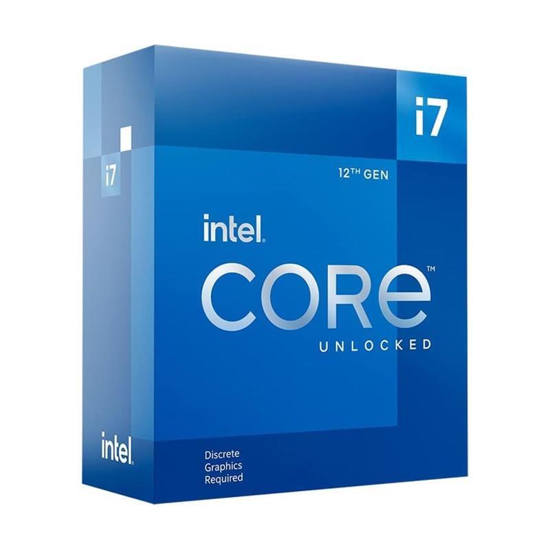 Image of Intel core i7-12700kf alder lake-s - cpu box - base 3.60 ghz / turbo 5.00 ghz - cache 25 mb - socket 1700