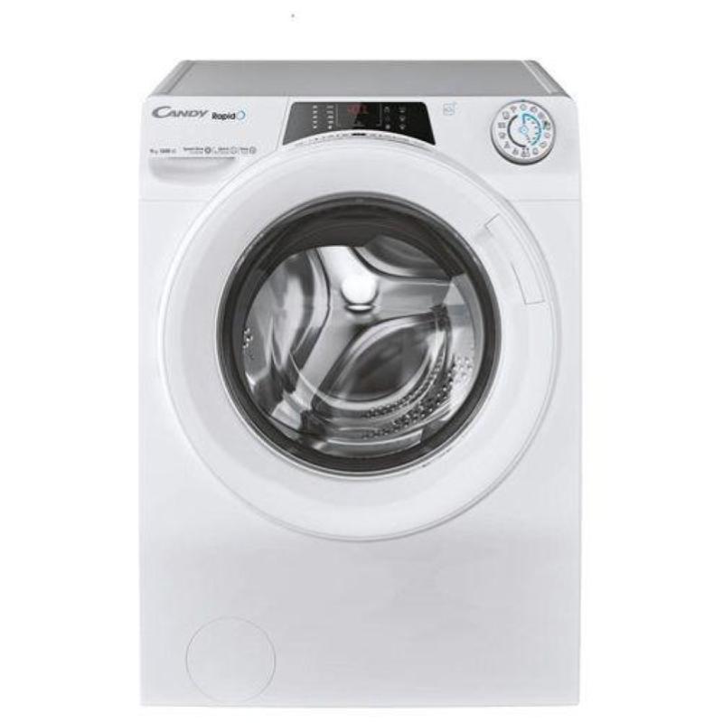 Image of Candy rapido` ro 1294dwmt-1-s lavatrice caricamento frontale 9kg 1200 giri-min bianco